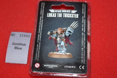 Games Workshop Warhammer 40k Space Wolves Lukas the Trickster Finecast BNIB New