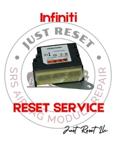 FITS  ALL INFINITI QX60 SRS SAFETY MODULE RESET CRASH CODE CLEAR RESET SERVICE.