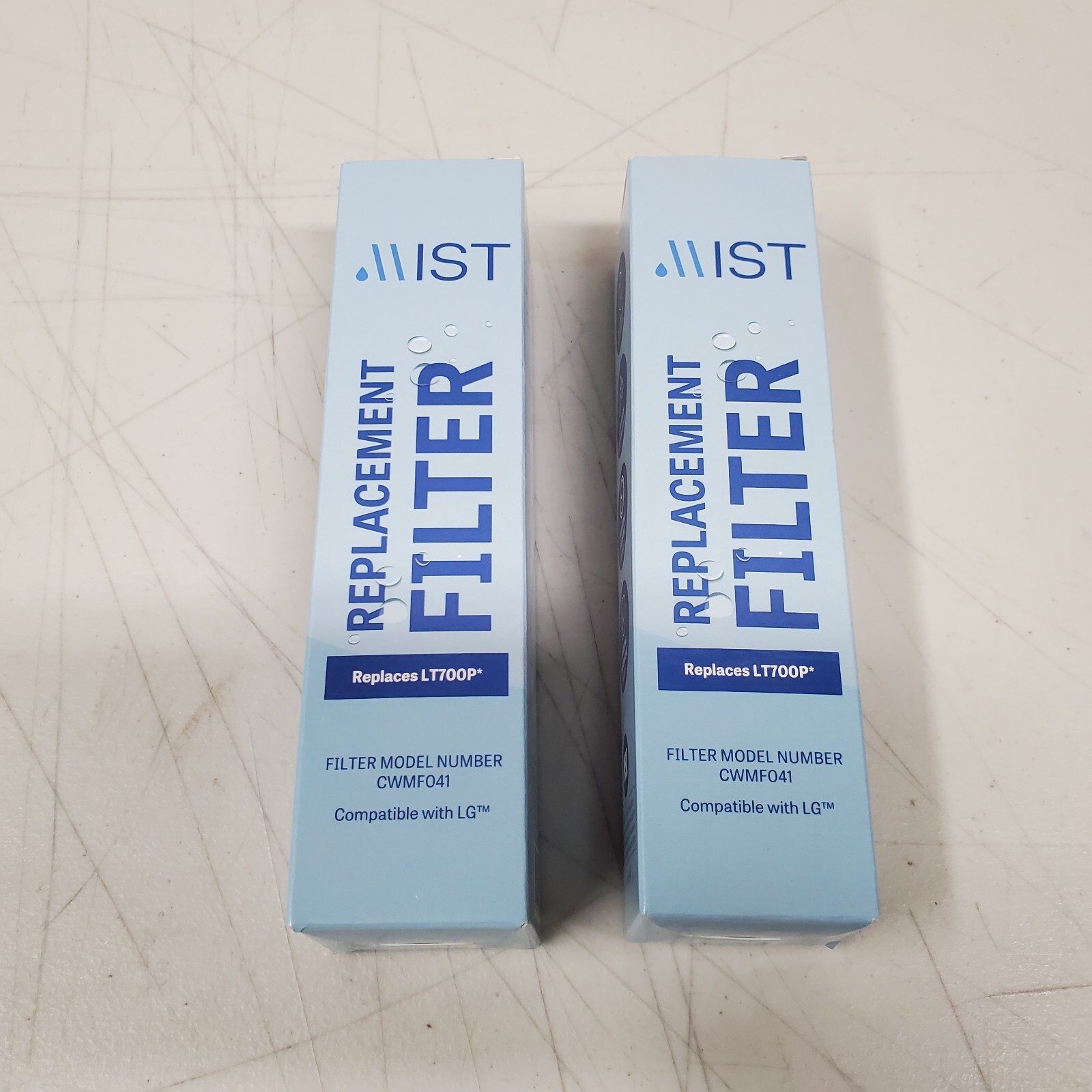 Lot of 2 MIST CWMF041 Refrigerator Water Filter for LT700P 469690 LG KENMORE eBay
