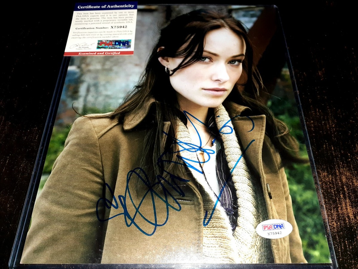 Olivia Wilde Signed 8X10 Photo PSA/DNA COA Sexy Autograph Rare