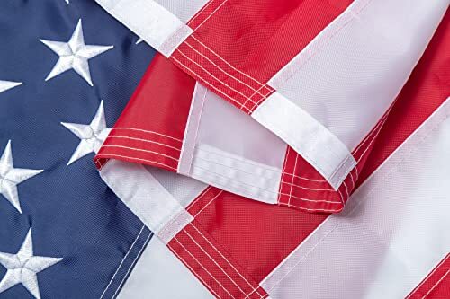 Amerikanische Flagge, 3x5 Fuß 210D amerikanische Flagge Outdoor die stärkste, längste 3x5 Fuß - Bild 3 von 7