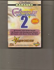 Karaoke CHARTBUSTER CONTEMPORARY CHRISTIAN 5 CD G Disc SET