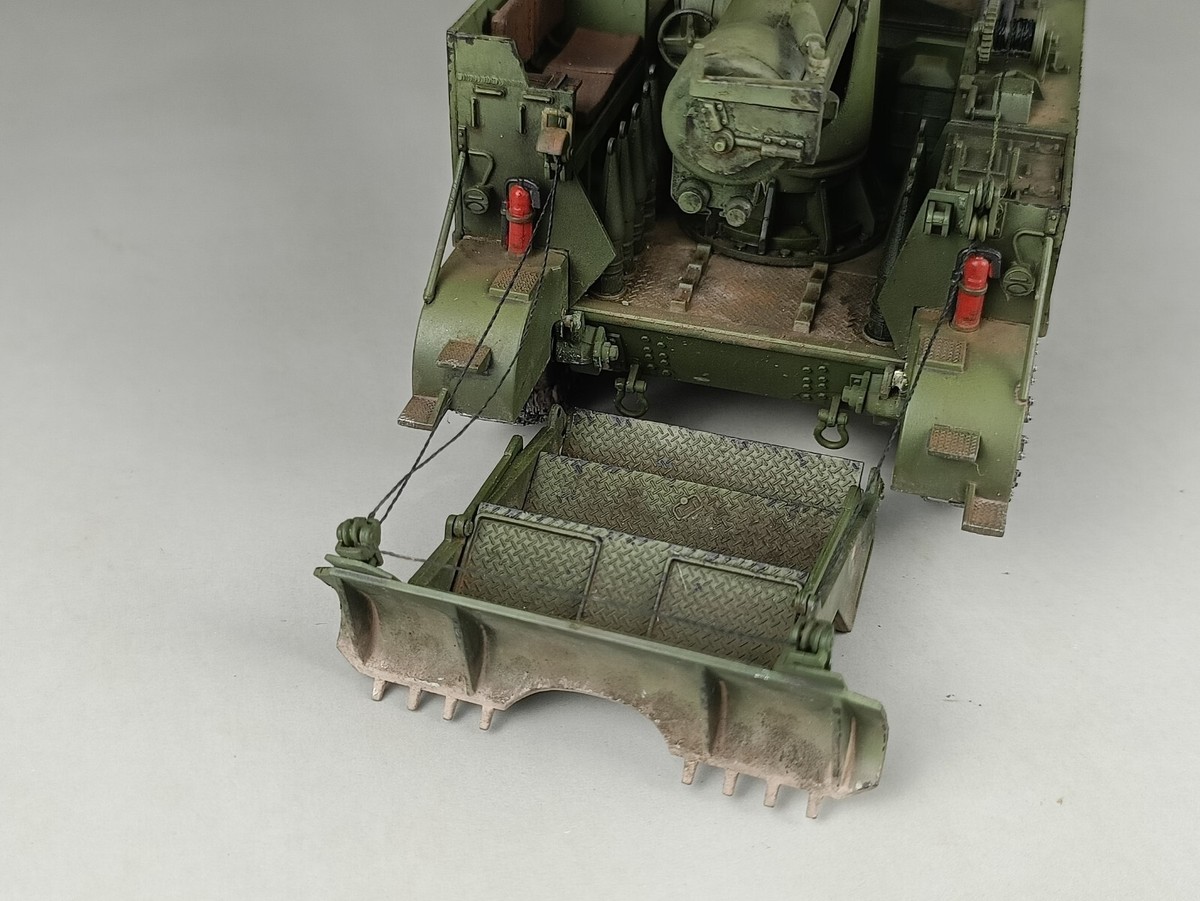 1/35 Built WWII U.S M12 155mm Gun Motor Carriage Howitzer