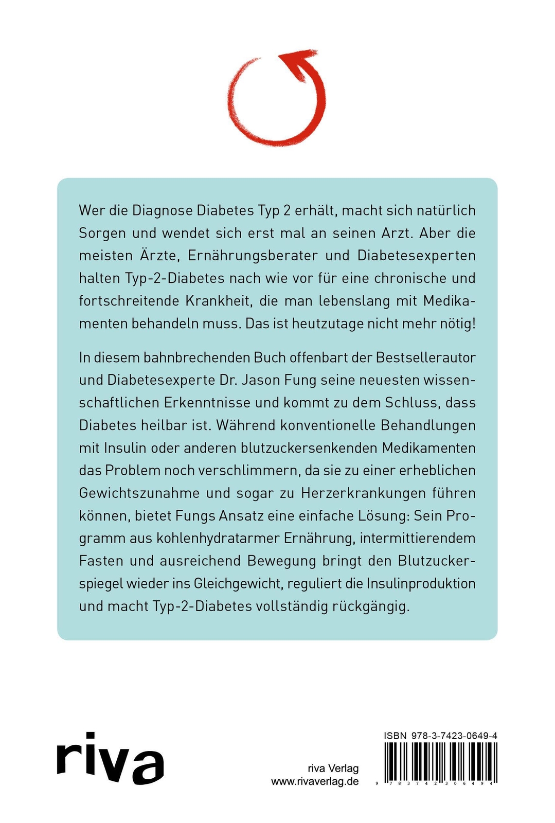 Thumbnail - Diabetes Rückgängig Machen | Jason Fung | Taschenbuch | 300 S. |