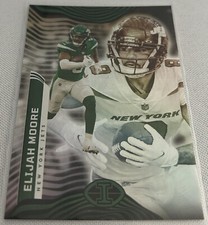 2022 Panini Illusions Football Elijah Moore New York Jets base card #78