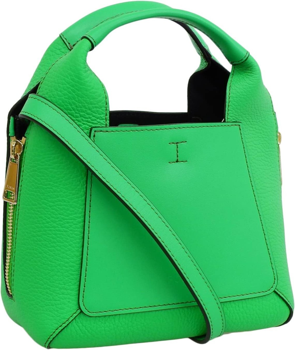 FURLA] GILDA MINI TOTE wb00583bx01811256s GRASS+NERO | eBay
