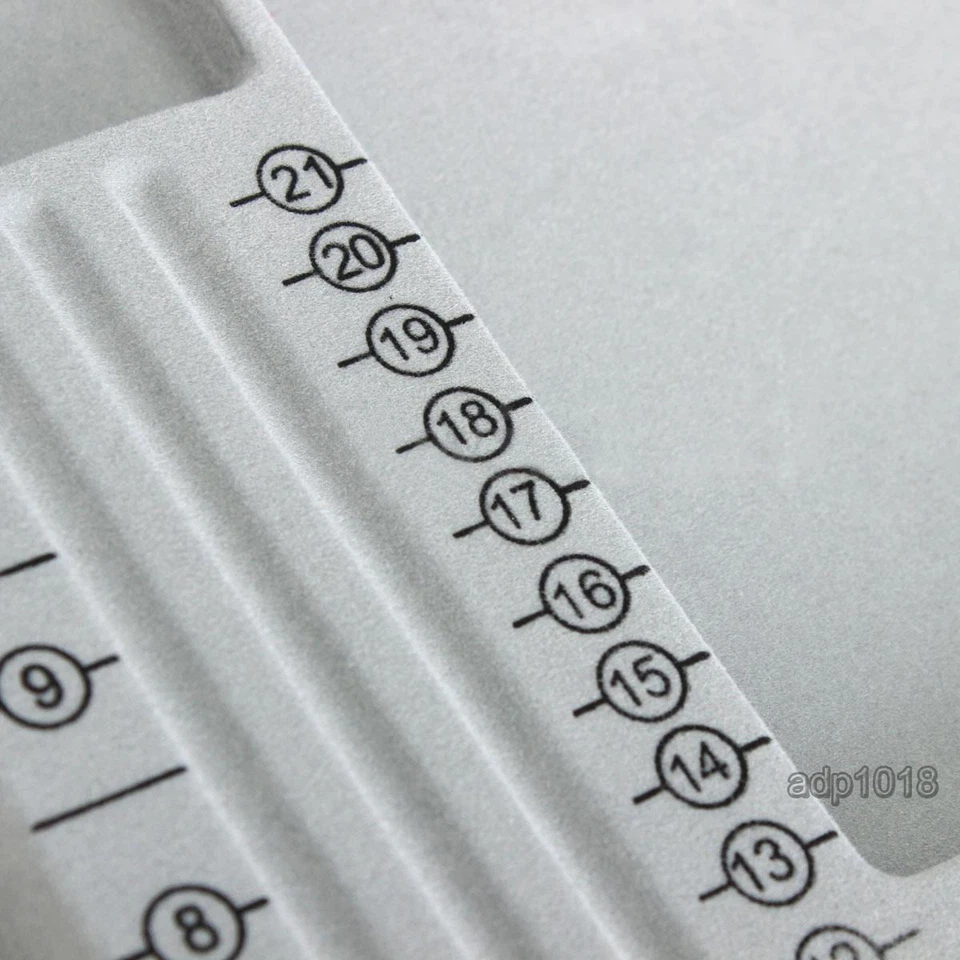 High Quality Plastic Flocked Beading Board Design Tray 9.5 x 13 inches - 2 Pcs - Image 4 of 4