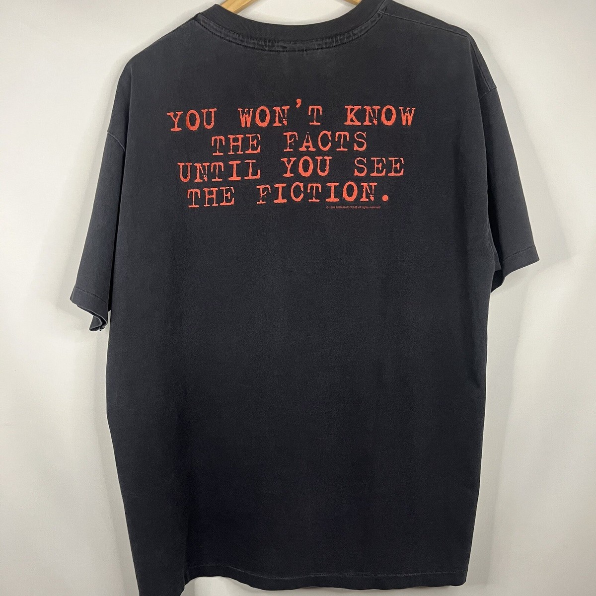 RARE Vintage Pulp Fiction Movie Promo Shirt 90s Reservoir RARE Vintage Pulp Fiction Movie Promo Shirt 90s Reservoir