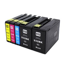5PK 932XL 933XL Ink Cartridge for HP Officejet 6100 6700 6600 7610 7100 Printer
