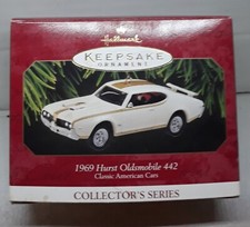 1969 Hurst Oldsmobile 442 Hallmark Keepsake Ornaments Classic American Cars