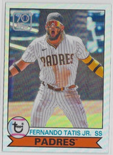 2021 Topps 70 Years of Topps Baseball Chrome — Fernando Tatis Jr., SD Padres