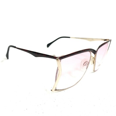 Vintage Renato Balestra Sunglasses RB516/958 Gold Red Frames with Pink Lenses Vintage Renato Balestra Sunglasses RB516/958 Gold Red Frames  main image 4
