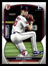 Alex Clemmey 2023 1st Bowman Draft #BD-79 Cleveland Guardians ROOKIE RC