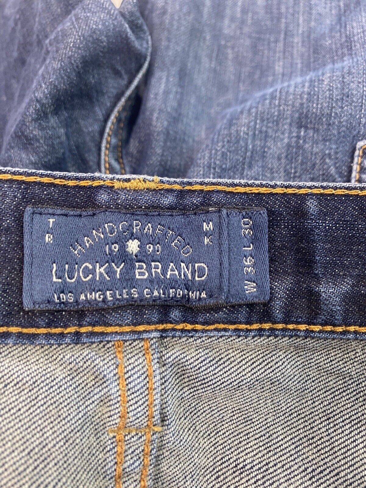 Lucky Brand 36x30 (36x29) Jeans 221 Original Stra… - image 3