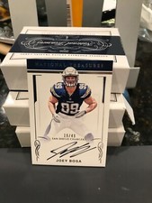 National Treasures Rookie On Card Autograph Chargers Joey Bosa  19/49  2016