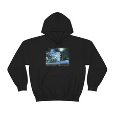 Unisex Heavy Blend  Hooded Sweatshirt Disneyland  The Haunted Mansion Ride