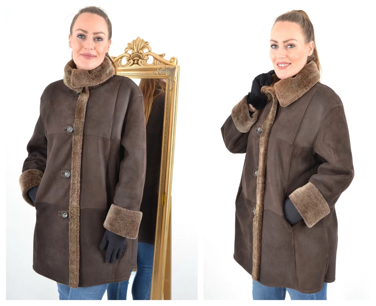 Sheepskin jacket ebay cheap