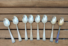 8 x Löffel Kaffeelöffel Silber Clarfeld 90er 255 g