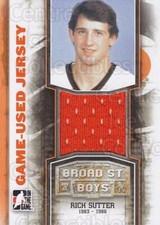 2011-12 ITG Broad Street Boys Orange Jerseys #36 Rich Sutter