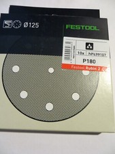 Festool Schleifscheiben STF D125/90 P180 RU2/10, 499107