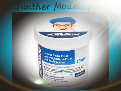KAVAN leichter Balsa-Filler 200ml, weiß, Spachtel, KAV56.9981, 5,50 /100ml