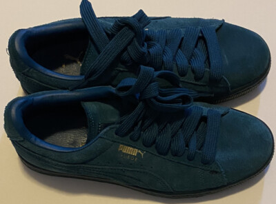 Puma Suede Classic Mono Iced Women s 5 Sneakers - Teal Blue