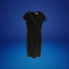 Womens Sz 2 Black Dress Calvin Klein Length 39 A43