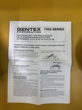 Gentex 907-1113-002 Model 7100f Smoke Detector With Piezo 120vac Gentex 907-1113-002 Model 7100f Smoke Detector With Piezo 120vac