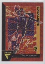 2020-21 Panini Flux Rookies Asia Red Wave Prizm Isaac Okoro #213 mp7