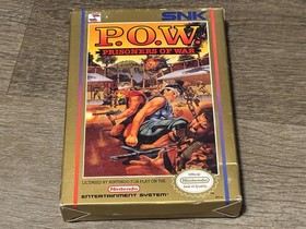 P.O.W. Prisoners of War Nintendo Nes Complete CIB Authentic Good Shape