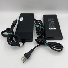 Dell WD19DC Performance Docking Station K20A Dual USB-C Port w/ 240W AC Adapter