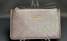 STUNNING KATE SPADE NEW YORK PINK METALLIC WRISTLET NWOT