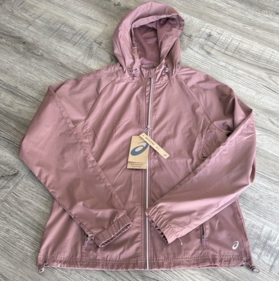 Asics Woven FZ Hooded Run Jacket XS NWT