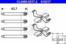 ATE MONTAGESATZ BREMSBELÄGE HINTERACHSE für OPEL ASTRA CALIBRA KADETT VECTRA