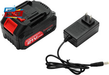 21V Lithium Battery - 4.0 Ah Battery with Charger Adapter Led Indicator Compatib