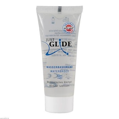 2x JUST GLIDE med.Gleitgel Water 200 ML