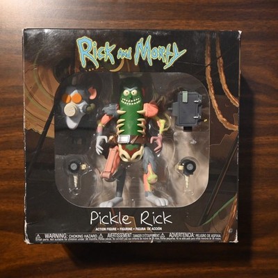 Funko Rick & Morty Pickle Rick Action Figure in Rat Mech Suit RETIRED 2018 NIB