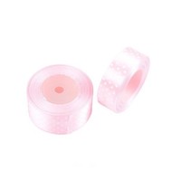 Satinband Geschenkband Rosa Gepunktet 12Mm X 22M