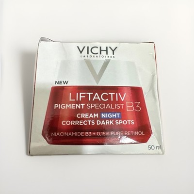 Vichy Liftactiv Pigment Specialist B3 Cream Night 1.7oz./50ml New In Box
