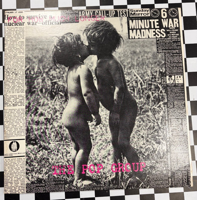 The Pop Group ''For How Much Longer Do We Tolerate Mass Murder?'' 1980 ROUGH 1 VG+