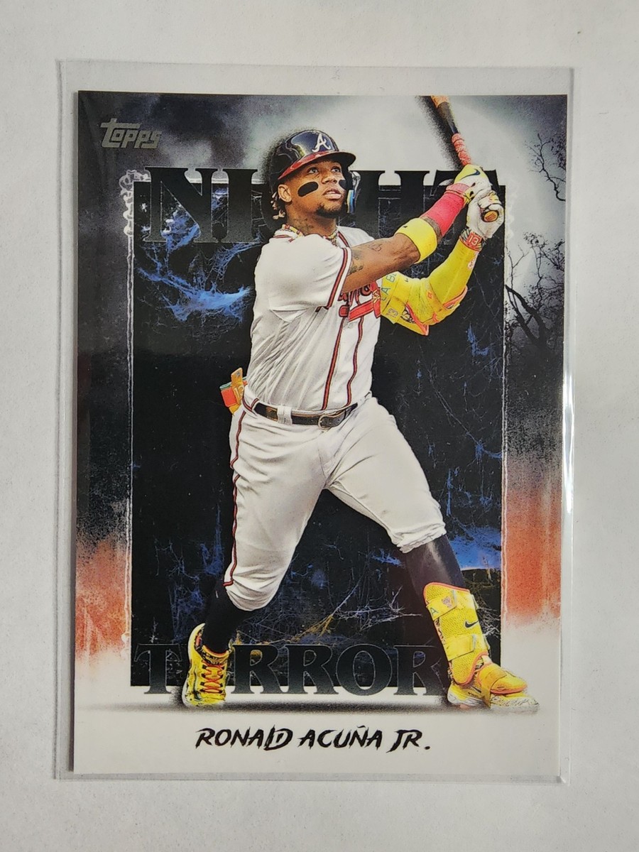 2025 Topps Update Series - Night Terrors Ronald Acuña Jr. #NT-3