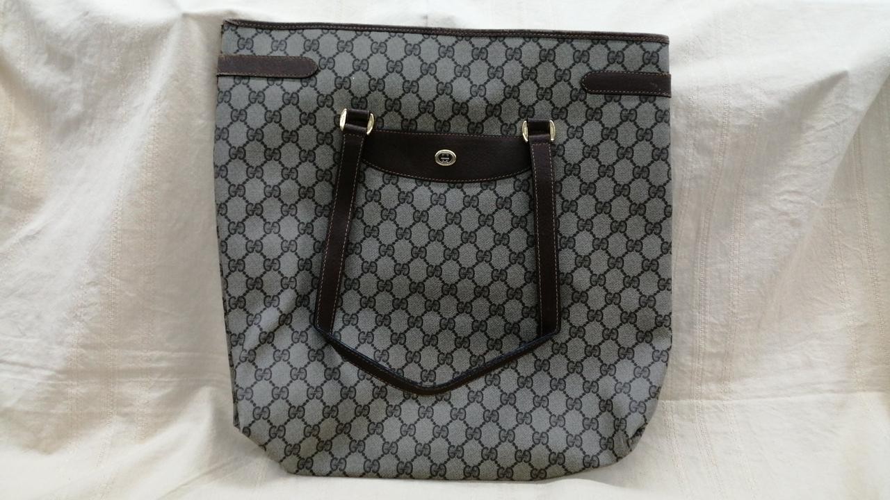 Gucci Y0703 Leather Tote Bag for Women