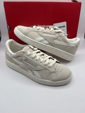 New Reebok Club C Grounds UK Chalk Sand Beige Tennis Shoes Womens Size 6
