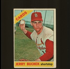 1966 Topps - Jerry Buchek #454 - Cards - Inv# 5075