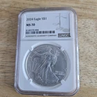 2024 American Silver Eagle 🦅 NGC CERTIFIED MS70 • 1oz Fine Silver