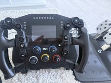 Logitech G29 Wheel Pedals shifter with MVH studios F1 steering Wheel add on