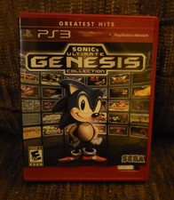 Sonic's Ultimate Genesis Collection (PS3, PlayStation 3, 2009) Used