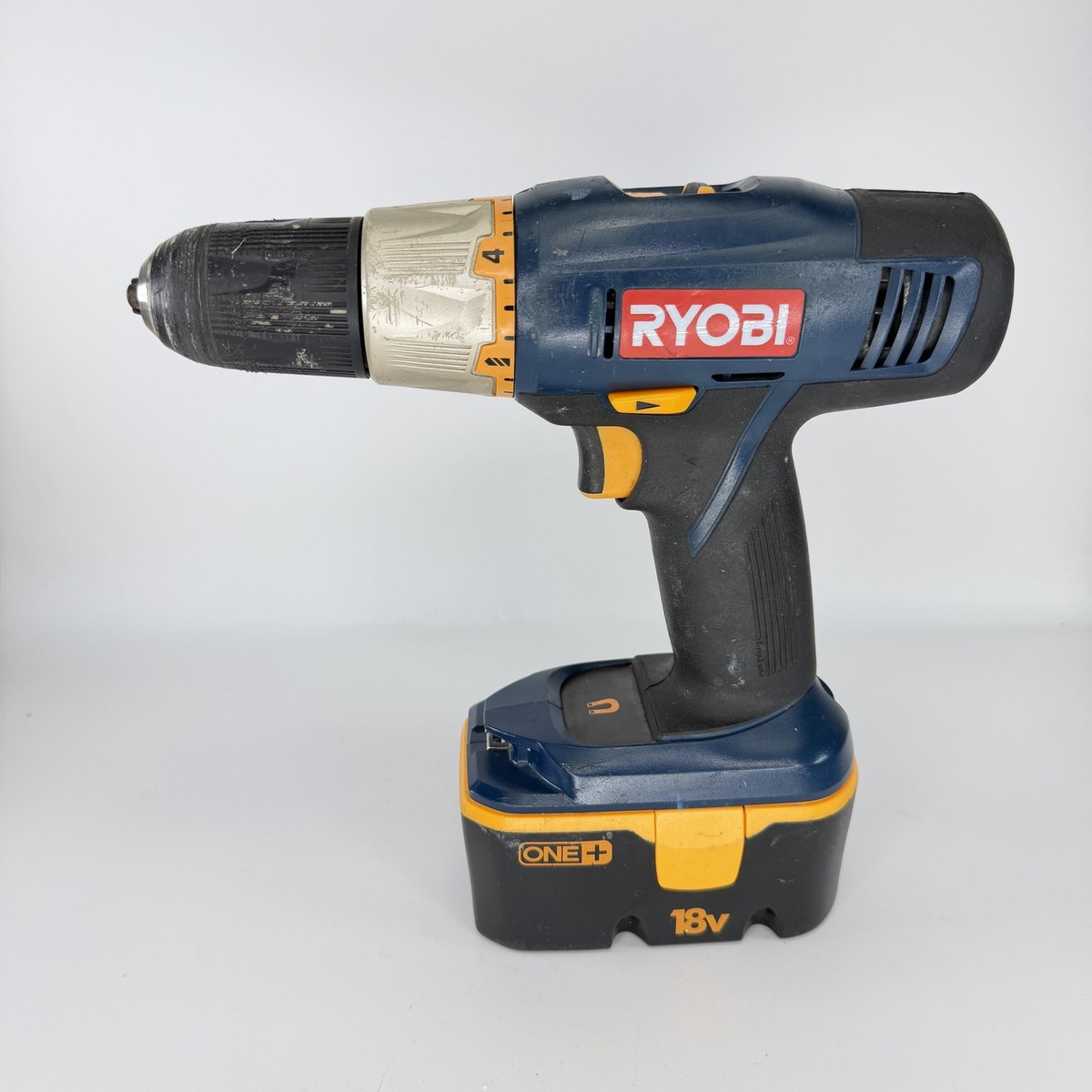 Ryobi P204 18V ONE+ Cordless Drill Driver 1/2 Untested For Parts