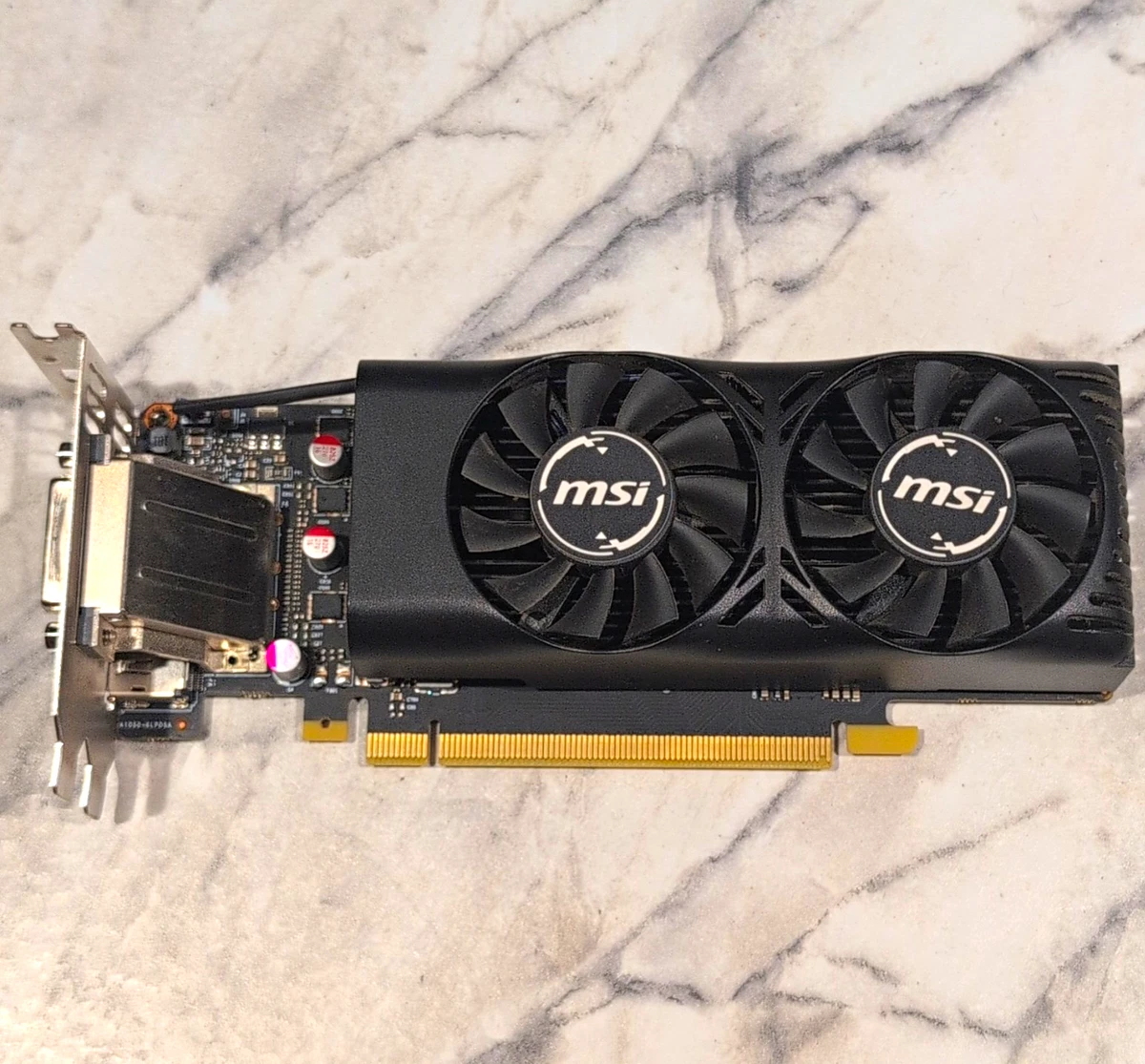 MSI NVIDIA GeForce GTX 1050 Ti 4 GB Memory Computer Graphics Cards