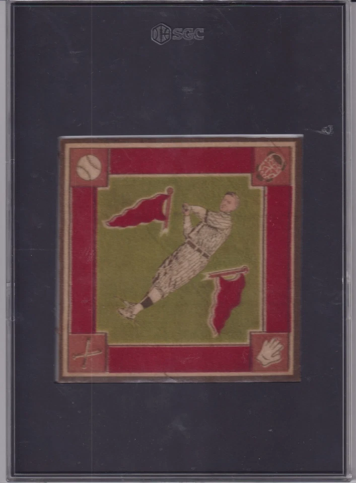 Mantas 1914 B18 CASEY STENGEL SGC Auténticas Green Infield var. HOF *LOW POP* Foto 2 de 2